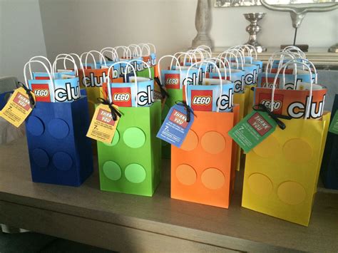 lego birthday gift bag